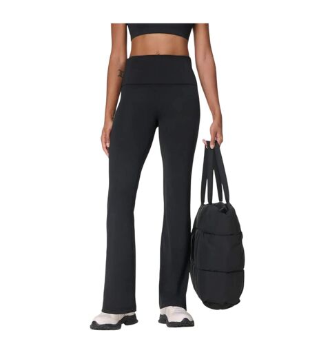 Womens/ladies Technical Workout Leggings Black Sweaty Betty