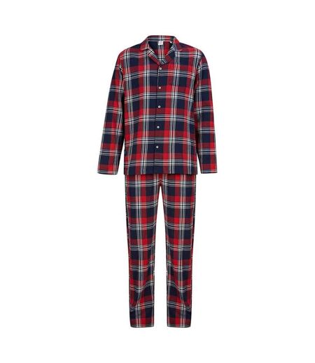Ensemble De Pyjama Homme Rouge Bleu Marine SF