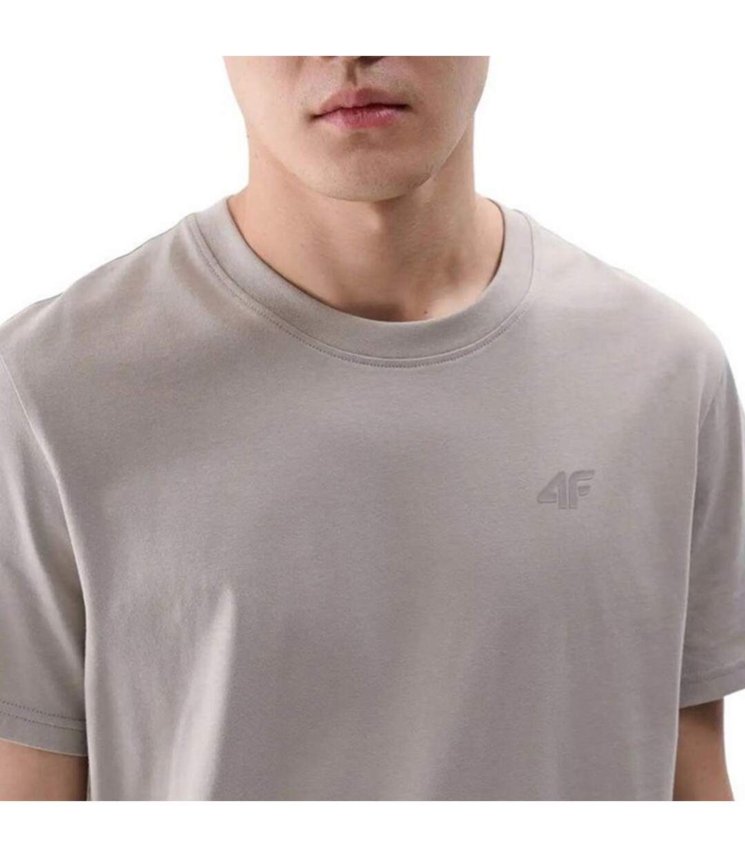 T-shirt Wss25ttshm2074 Homme Gris 4F-4