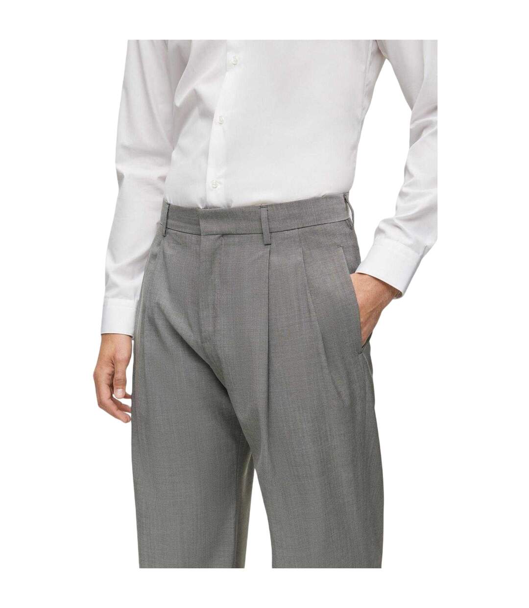 Pantalon Homme Noir Boss-4