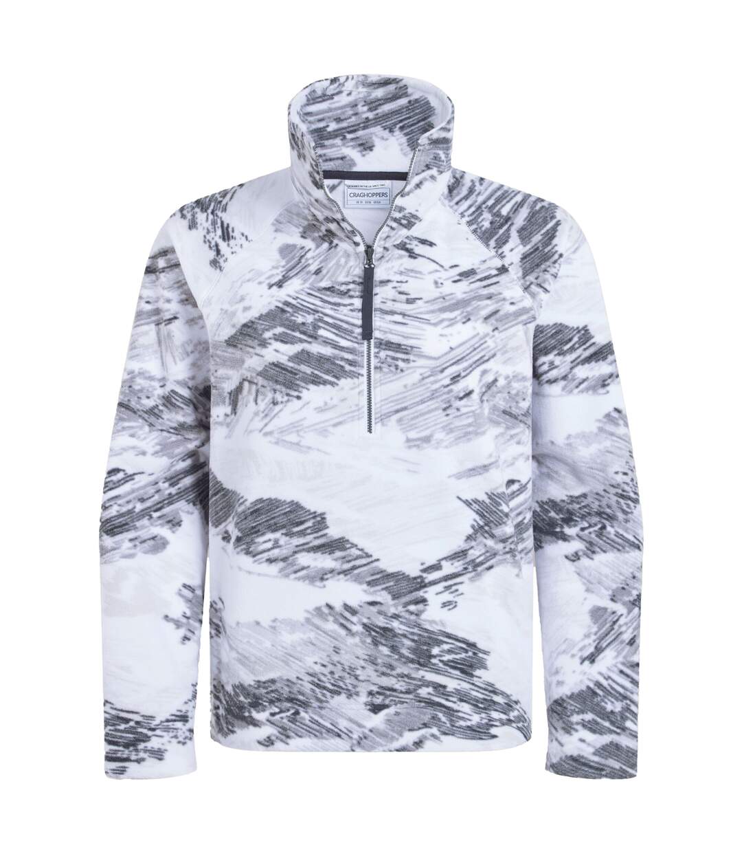 Polaire À Col Montant Motif/style Imprimé Annjela Femme Blanc Imprimé Craghoppers-2