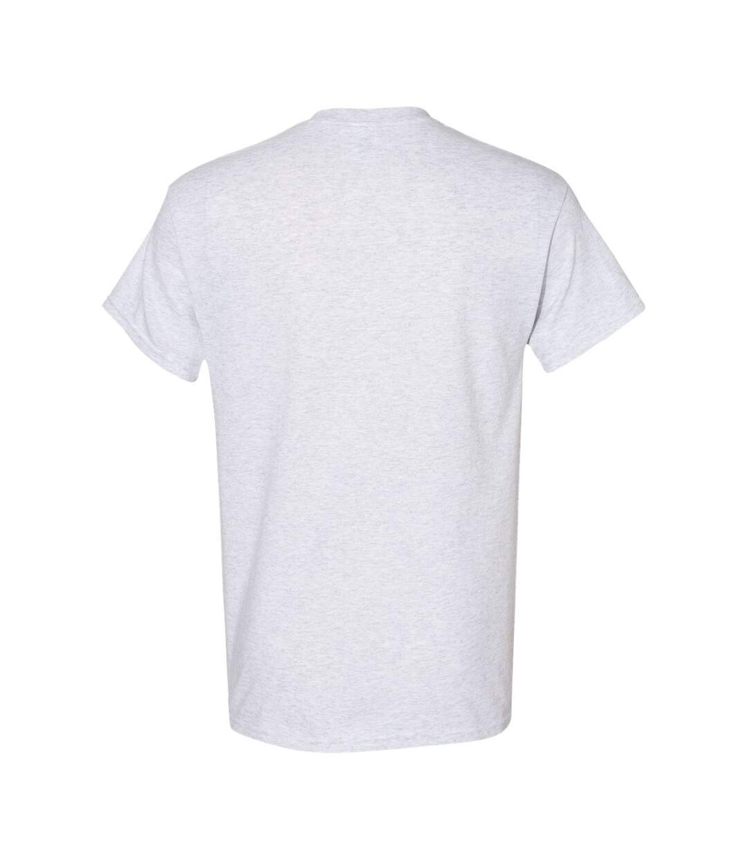 Gildan Mens Heavy Cotton Short Sleeve T-Shirt (Pack of 5) (Ash Gray) - UTBC4807-3