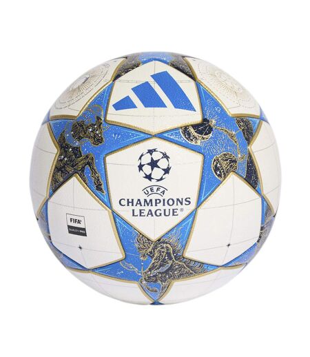 Ballon De Foot Motif/style Constellation Competition 25/26 Taille 5 Blanc Bleu Adidas