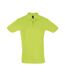 SOLS Mens Perfect Pique Short Sleeve Polo Shirt (Apple Green)