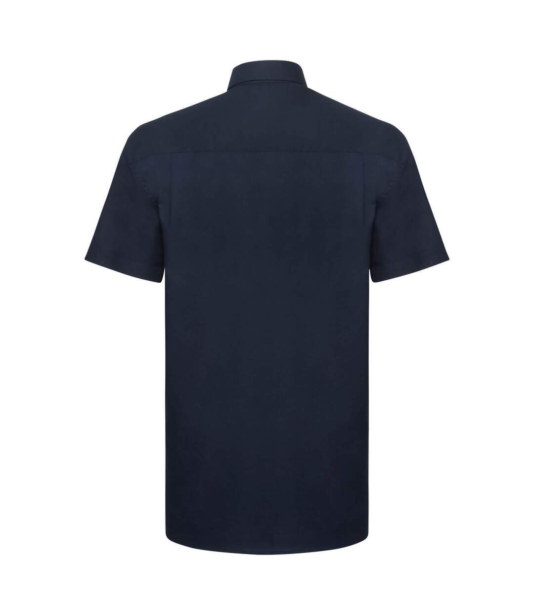 Mens Oxford Formal Shirt Bright Navy Russell Collection-2