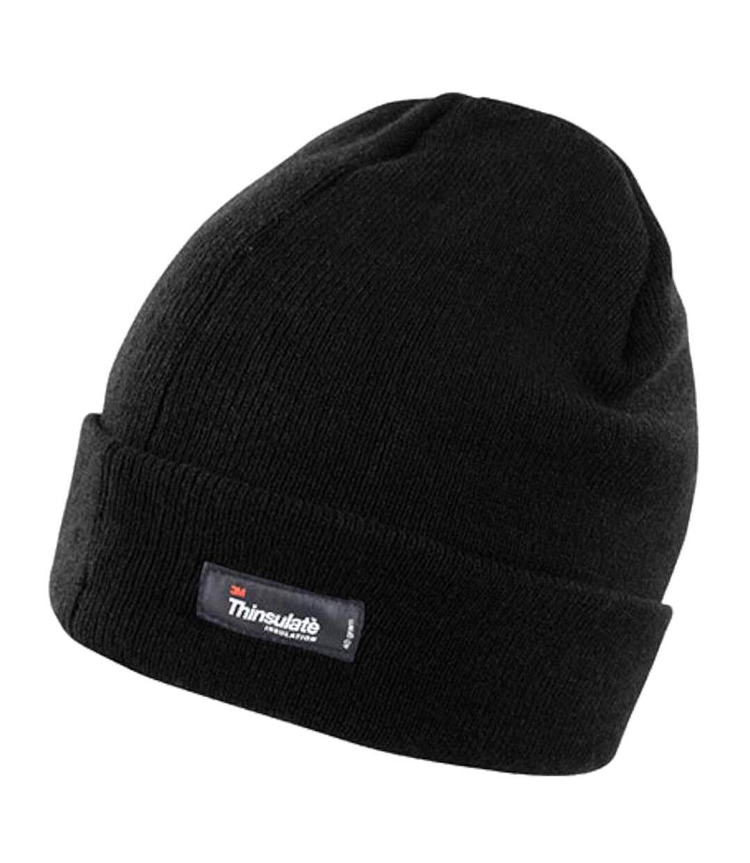 Bonnet Thermique Épais Avec Isolation 3m Thinsulate Noir Result-3