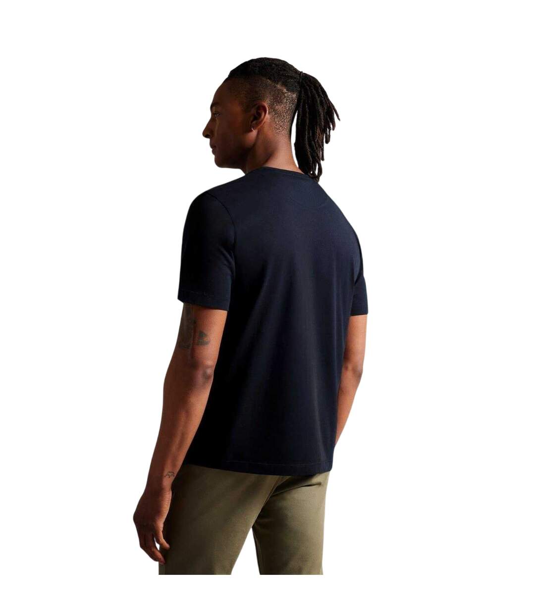 T-shirt Motif/style Uni Tywinn Homme Bleu Marine Ted Baker-3
