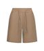Womens/ladies reenie casual shorts dark mushroom Trespass-1
