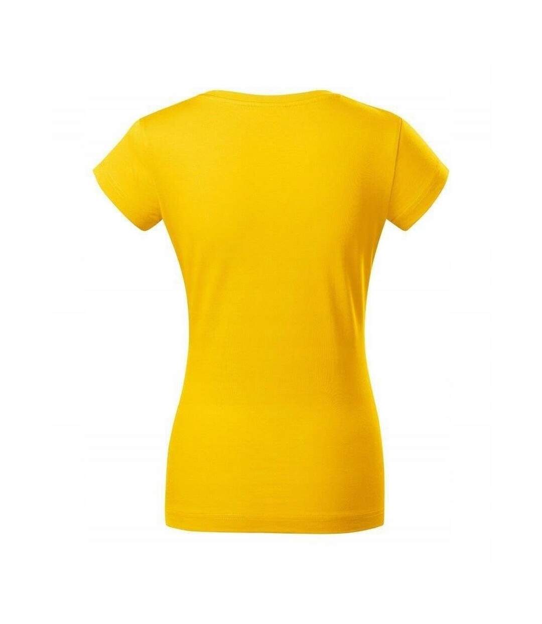 T-shirt Femme Jaune Malfini-2