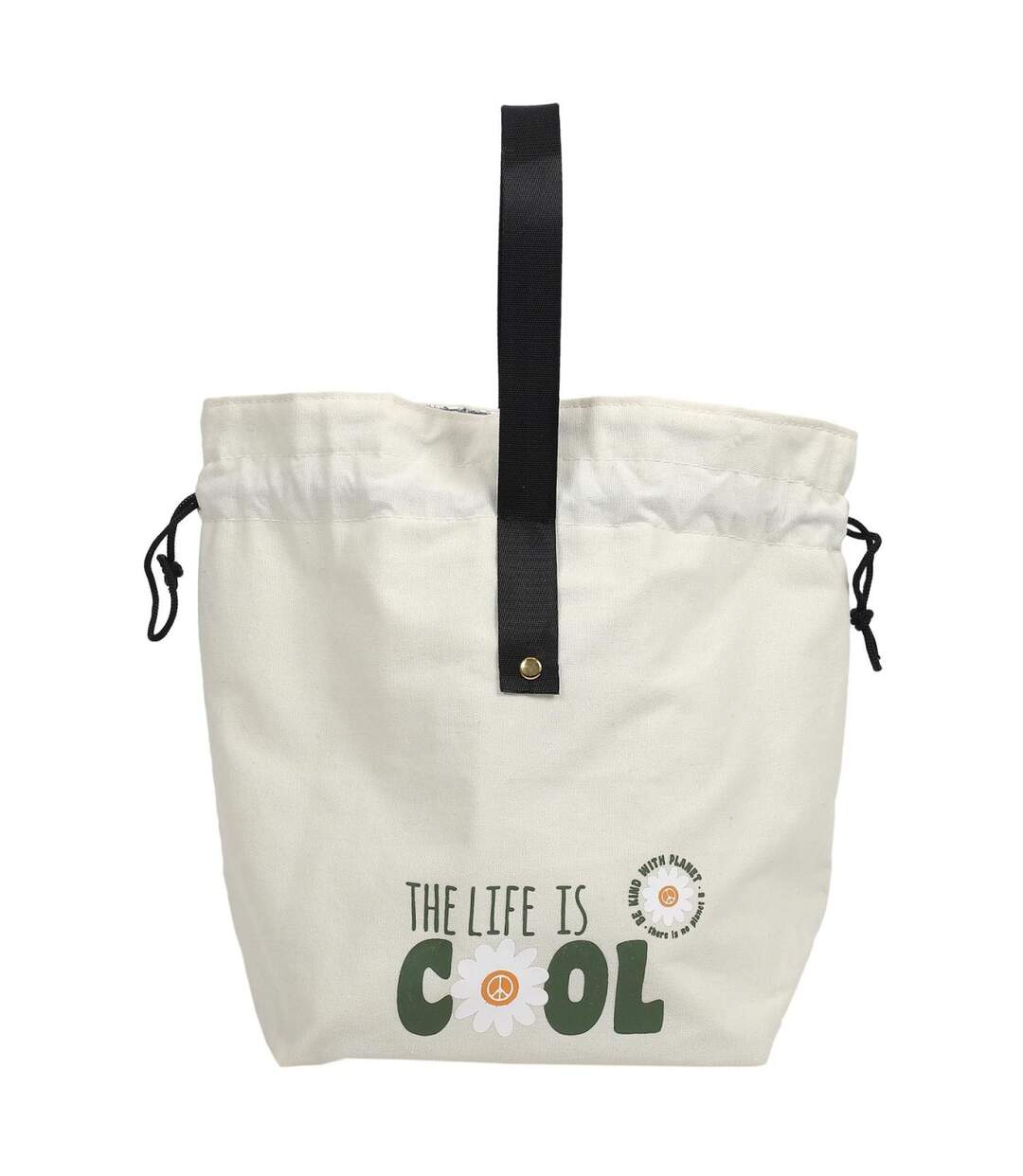 Sac Fraîcheur Life is Cool 34cm Naturel-3