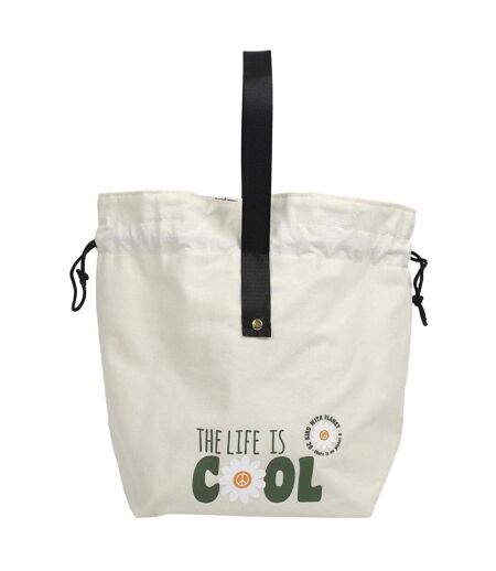 Sac Fraîcheur Life is Cool 34cm Naturel