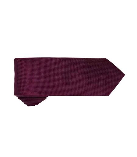 Cravate homme taille unique aubergine Premier