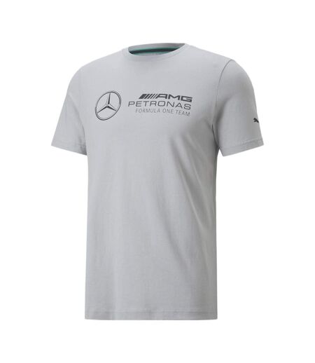 T-shirt Gris Puma Homme Logo Tee - S