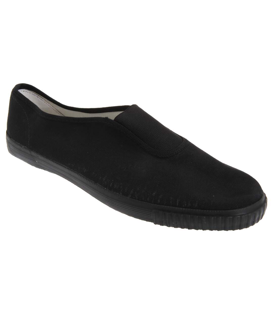 Chaussures En Toile Homme Noir Dek-2