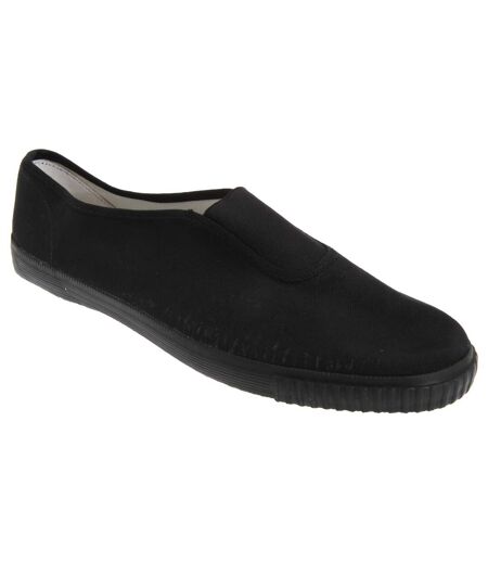 Chaussures En Toile Homme Noir Dek