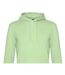 Sweat À Capuche Motif/style Uni Homme Jade Clair B&C-2