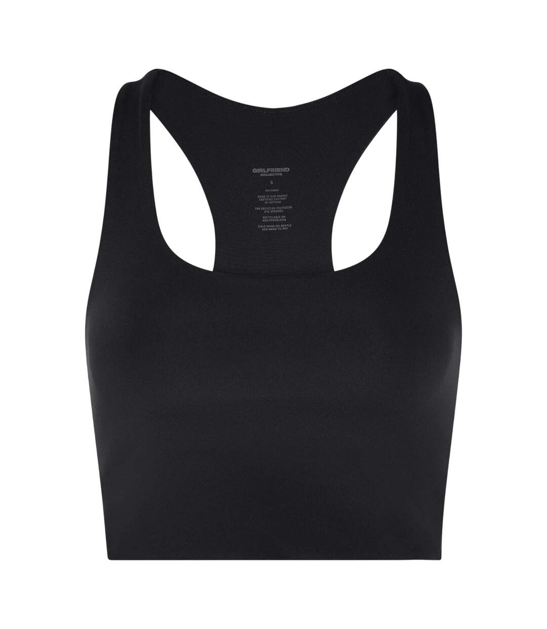 Brassière De Sport Paloma Femme Noir Girlfriend Collective-2