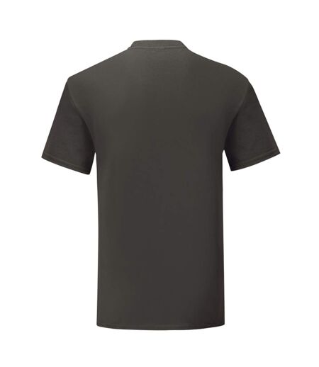 T-shirt Iconic Homme Graphite Clair Fruit Of The Loom