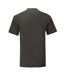 T-shirt Iconic Homme Graphite Clair Fruit Of The Loom-2