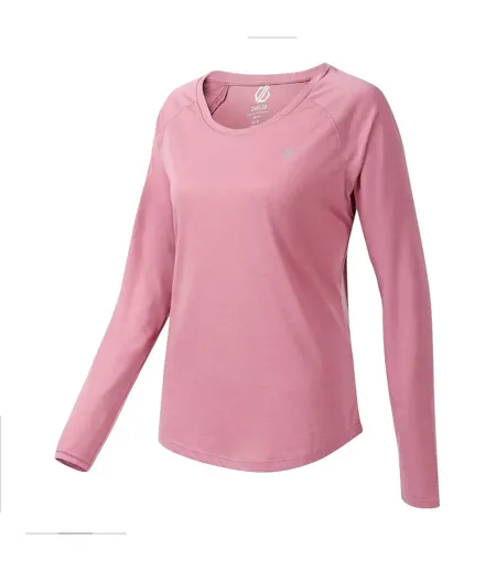 Womens/ladies Serenity Long-sleeved T-shirt Dusty Orchid Dare 2B
