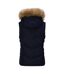 Veste Sans Manches Femme Bleu Marine Foncé SoulCal-2