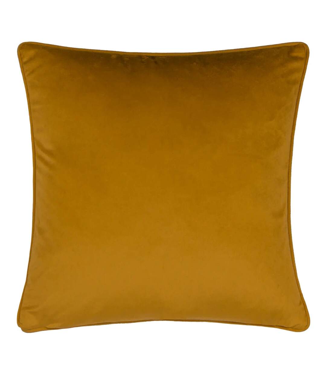 House of bloom piped poppy cushion cover 43cm x 43cm saffron Wylder