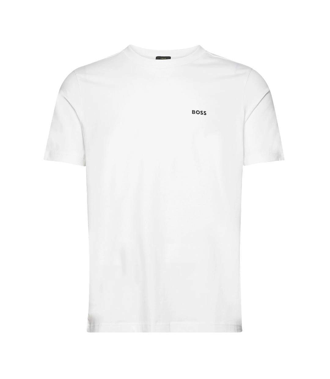 T-Shirt blanc homme hugo boss tee-1
