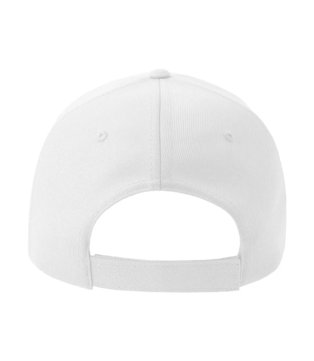 Casquette De Baseball Motif/style 5 Panneaux Recy Five Piping Adulte Blanc Bleu Marine Atlantis Headwear-2