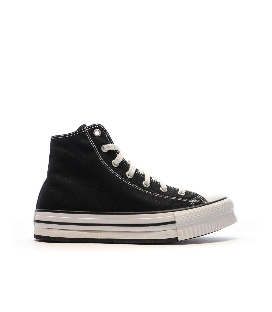 All star baskets montantes noires femme converse-2