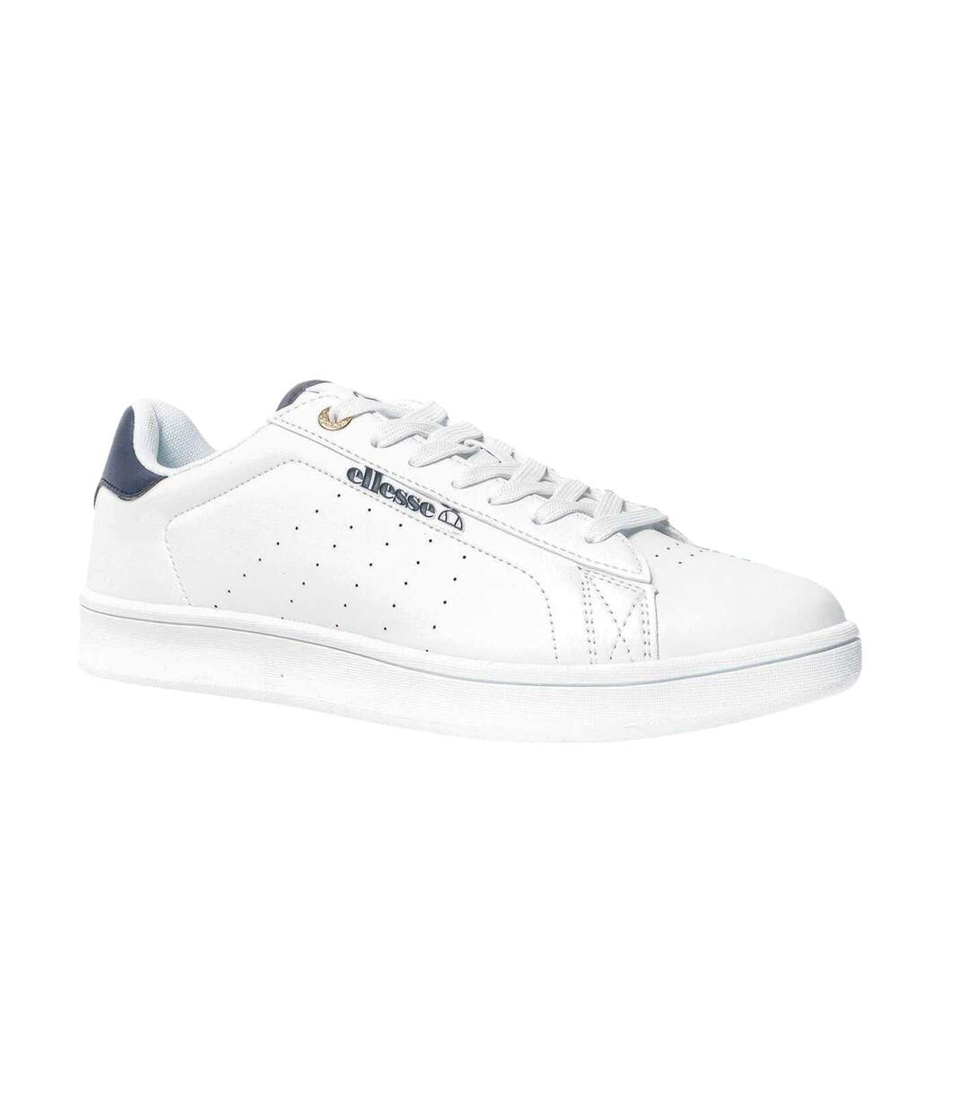 Baskets Motif/style Logo Homme Blanc Bleu Marine Ellesse-1