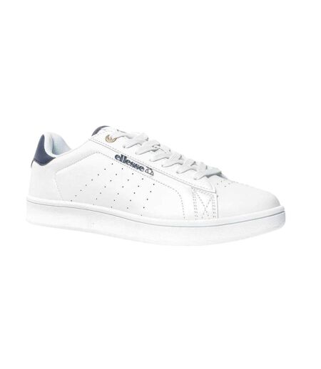 Baskets Motif/style Logo Homme Blanc Bleu Marine Ellesse