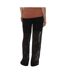 Pantalon en dentelle noir femme mamalicious barbara-2