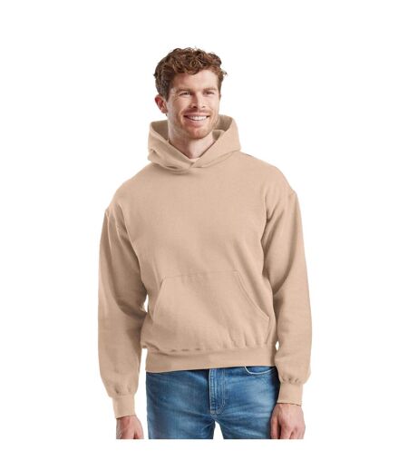 Mens Supercotton Hoodie Desert Sand Fruit Of The Loom