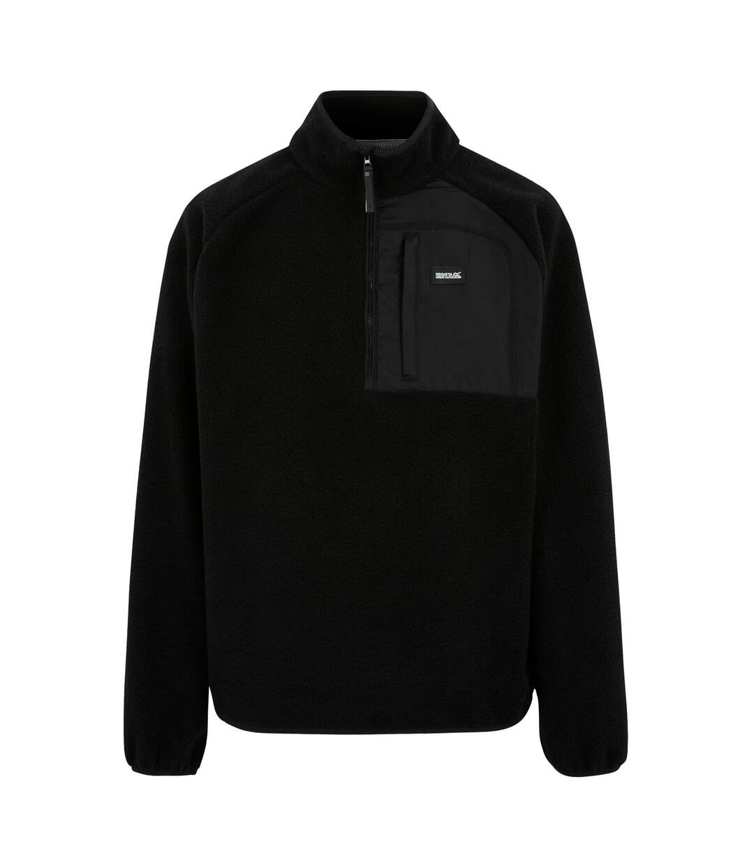 Mens Frankie Borg Fleece Jacket Navy Regatta-3