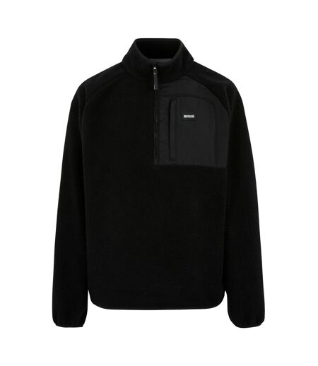 Mens Frankie Borg Fleece Jacket Navy Regatta