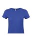 T-shirt #e190 Femme Bleu Cobalt B&C-2