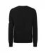 Mens Satin Crew Neck Sweatshirt Black Money-2