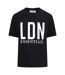 T-shirt London Femme Noir Blank Essentials-1