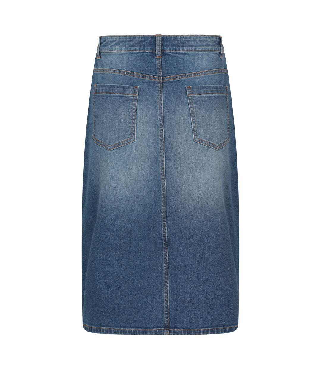 Womens/ladies ash denim a-line skirt denim blue Mountain Warehouse-2