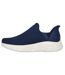 Mens Bobs B Flex Resilient Trainers Navy Skechers-2