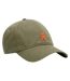 Casquette De Baseball Motif/style Logo Brodé Homme Vert Kaki Tommy Hilfiger-1