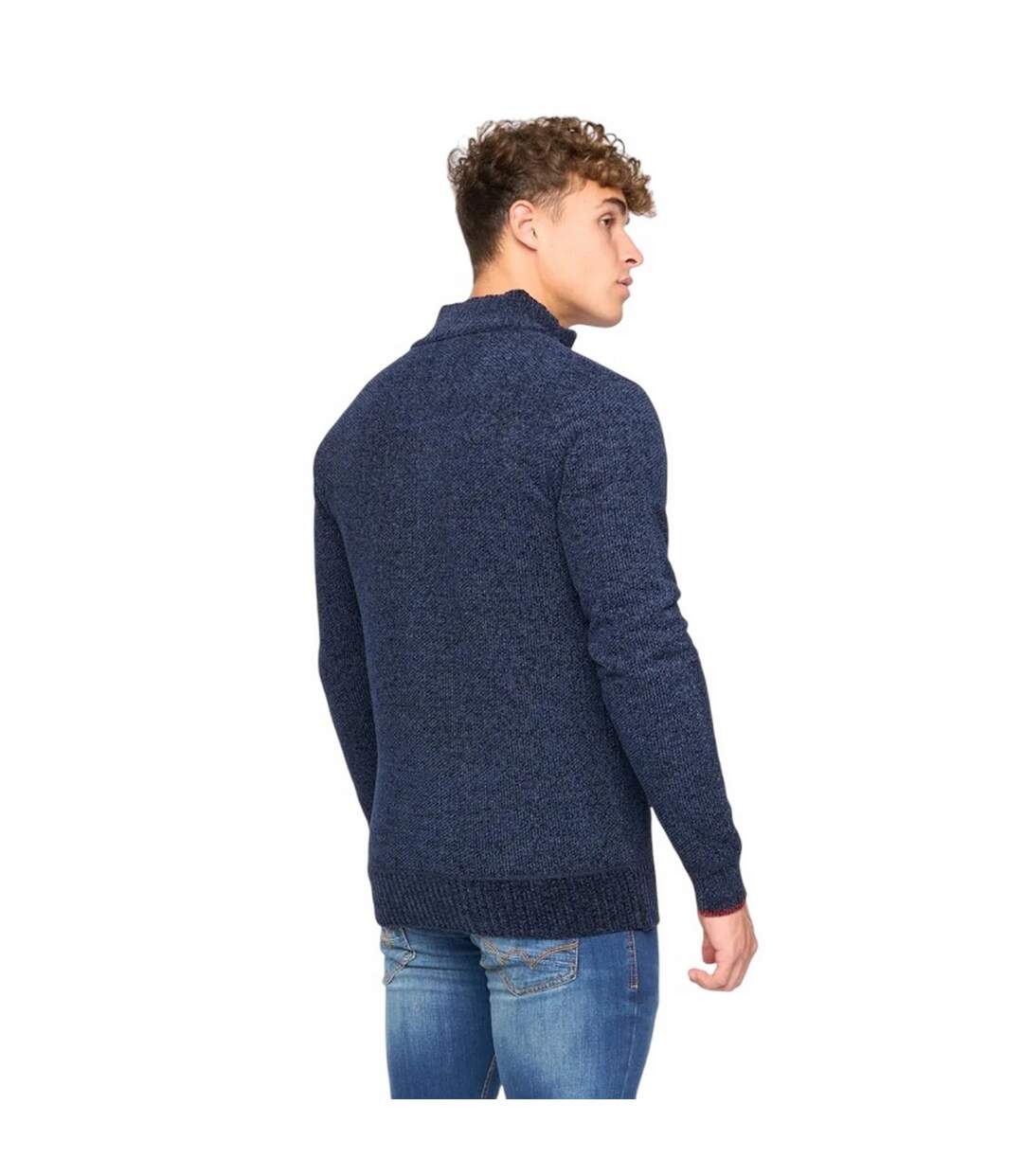Sweat Gladstone Homme Bleu Marine Bewley & Ritch-3