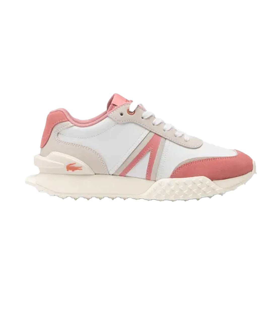 Baskets l-spin deluxe femme blanc / rose Lacoste-2