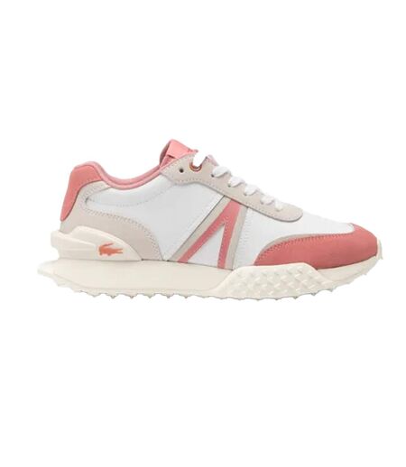 Baskets l-spin deluxe femme blanc / rose Lacoste