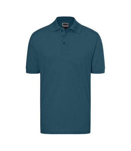 Polo Classic Homme Bleu Pétrole James And Nicholson