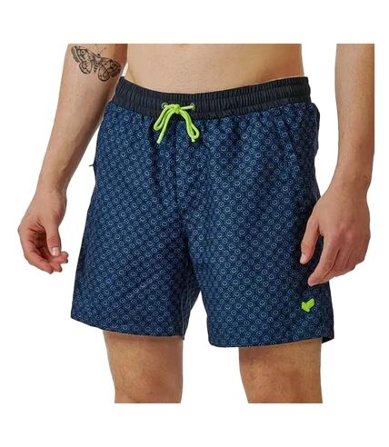 Short de bain Marine/Bleu à Imprimés Homme Kaporal MARTYE - S