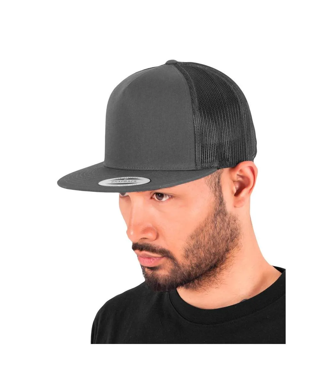 Casquette Trucker Charbon Classic-2