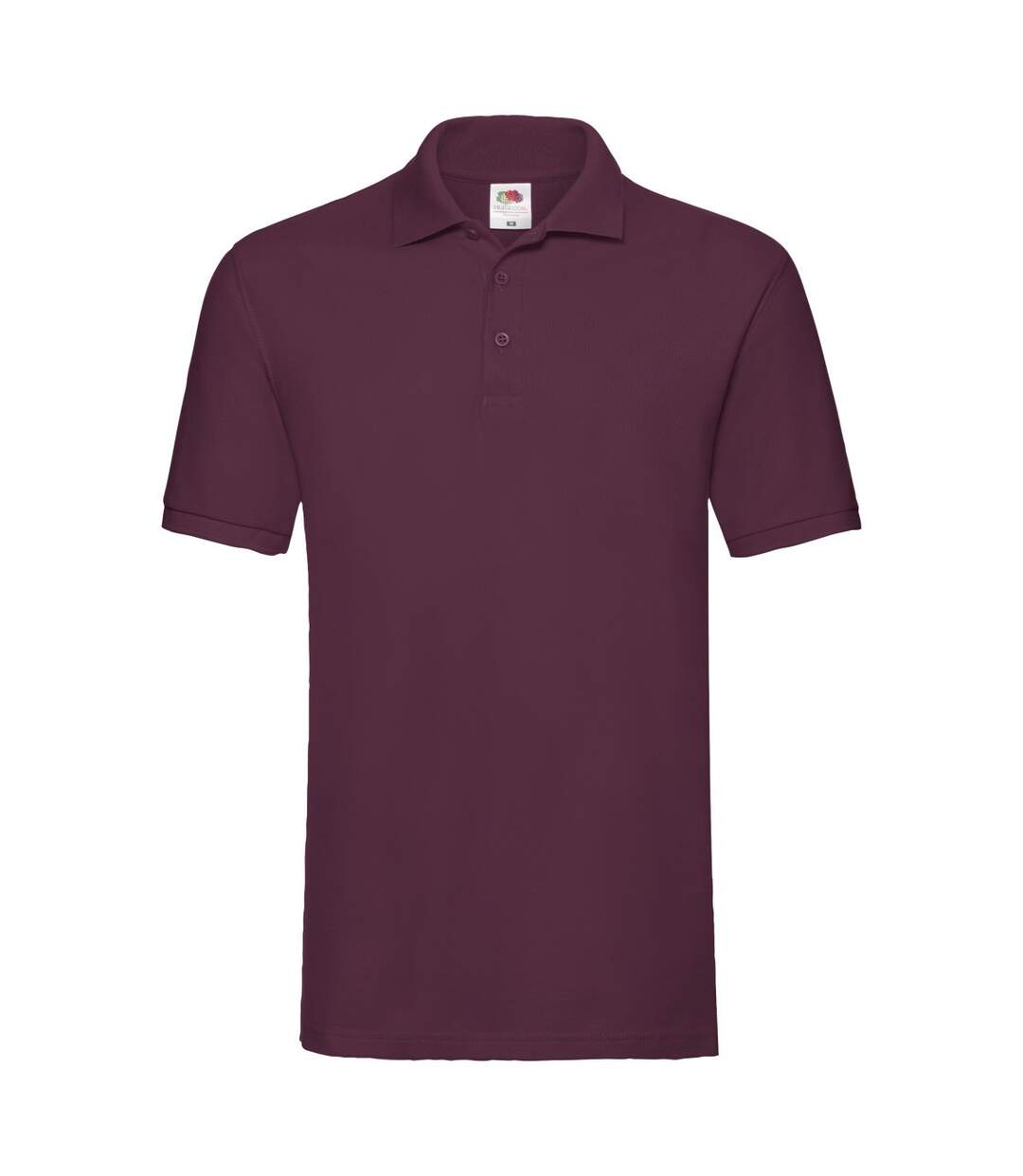 Polo premium homme bordeaux Fruit of the Loom Fruit of the Loom