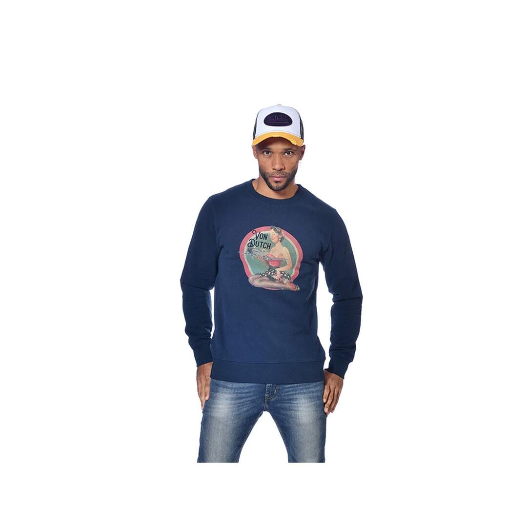 Sweat col rond homme et print Bobby Vondutch-1