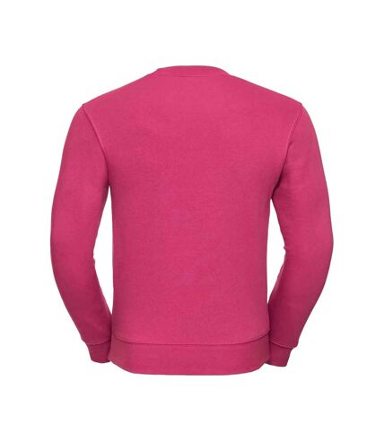 Mens authentic sweatshirt fuchsia Russell